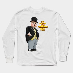 Fat Controller "forbidden to pull" Long Sleeve T-Shirt